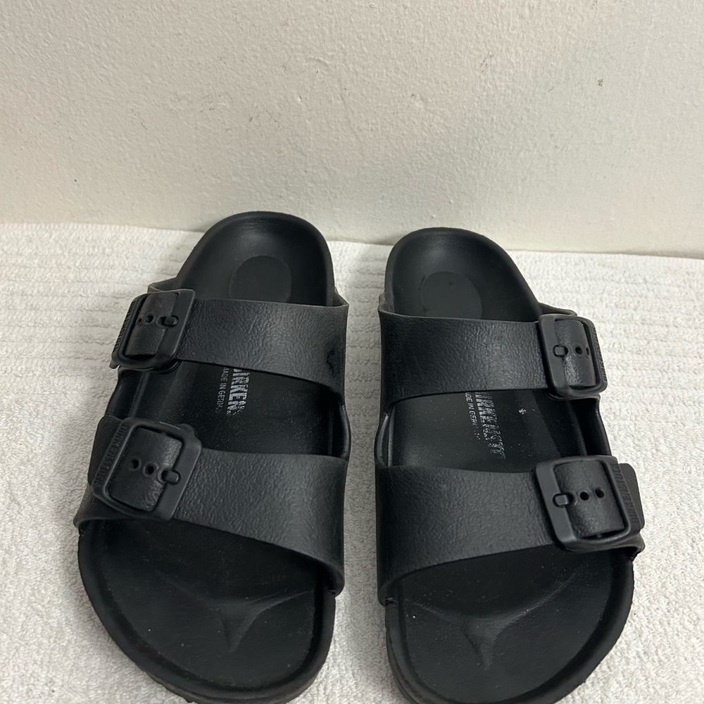 Birkenstock Black Slip-On Footwear Sz 34 L 3